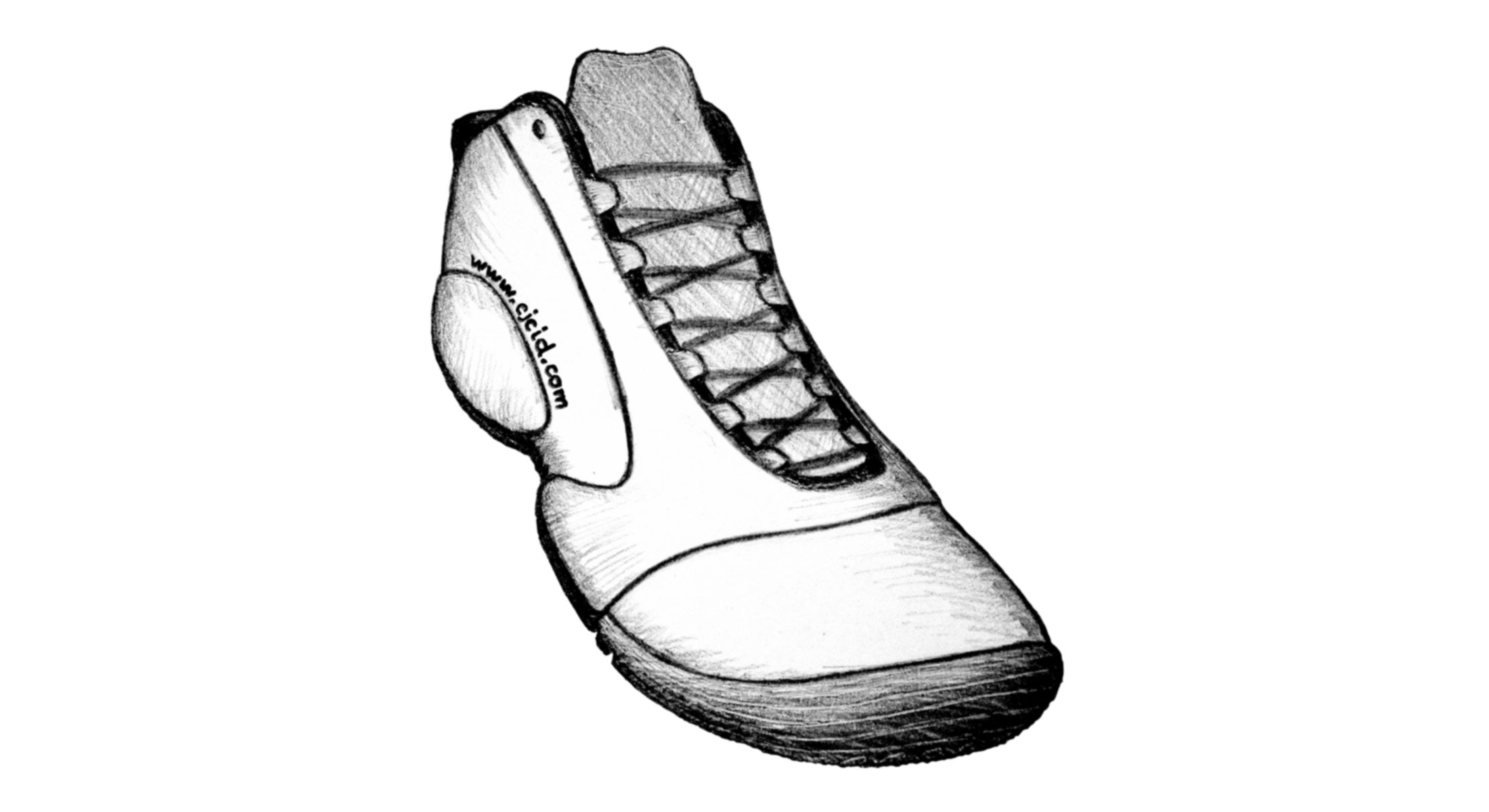 Illustration for the basketball shoe “CJ Rad GT”