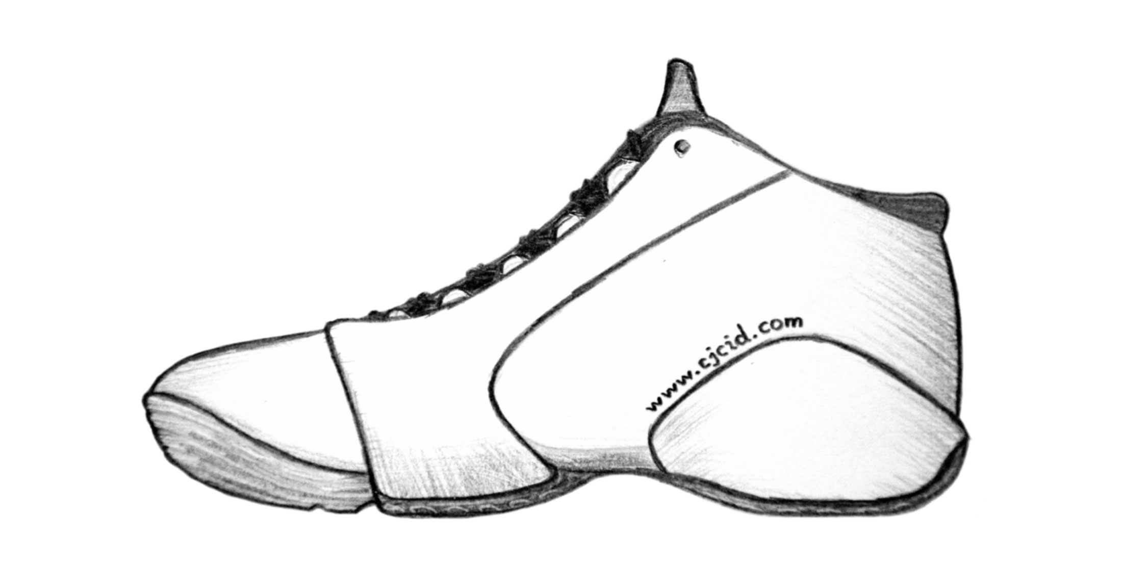 Illustration for the basketball shoe “CJ Rad GT”